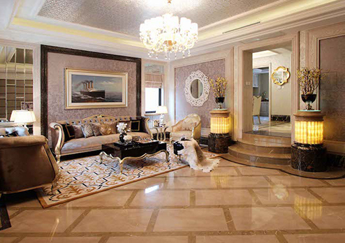 唐山大都宇金水灣樣板房設計裝修