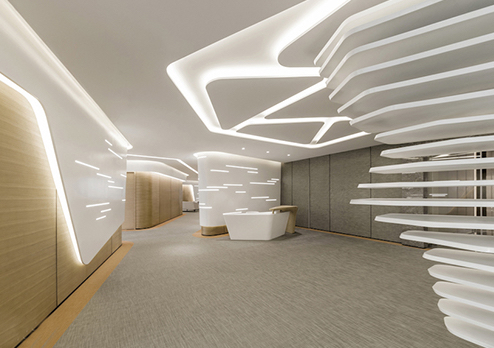 天齊投資理財公司辦公室裝修設計