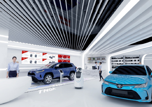 廣汽豐田品牌體驗(yàn)館-展廳設(shè)計(jì)裝修