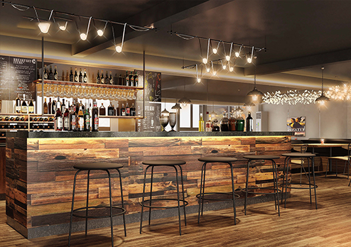 燒烤啤酒工坊設(shè)計(jì)裝修